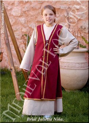 Brial Julieta Ni�a rojo, talla 5 a�os (liquidaci�n)