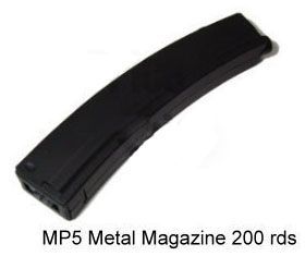 z Cargador para MP5.  200 diparos