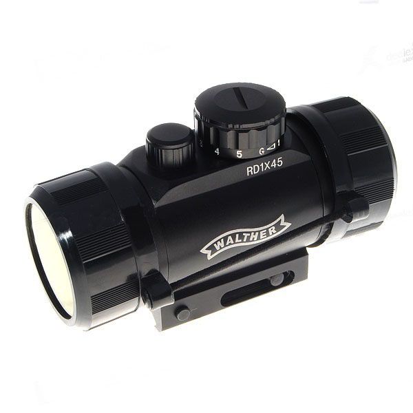 Mira de punto rojo Walther 1x45mm bicolor