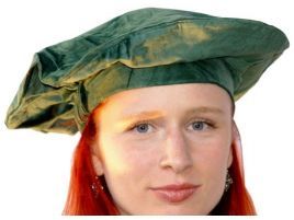 Parlota. Gorro medieval