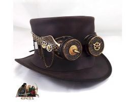 Gafas goggles steampunk aladas alas metal