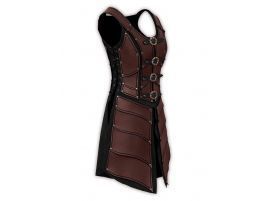 Armadura Princesa Elfa cuero mujer medieval 