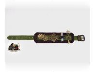 Brazalete de piel steampunk 109