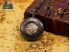 reloj bolsillo mecanico negro steampunk azul cuerda cadena