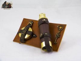 Set explorador steampunk cinturon aventurero