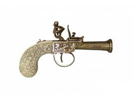 Pistola de chispa 1798 historica replica steampunk