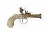Pistola de chispa 1798 historica replica steampunk
