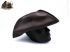 Sombrero cuero piel pirata sparrow black sails