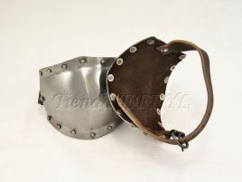 Coderas de acero con acolchado interior