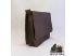 Bolsa piel cuero bandolera rectangular steampunk para tablet