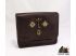 Bolsa piel cuero bandolera rectangular steampunk para tablet