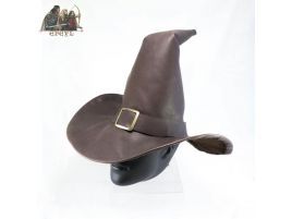 Sombrero piel mago bruja hebilla dumbledore gandalf potter