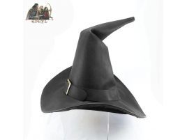 Sombrero piel mago bruja hebilla dumbledore gandalf potter