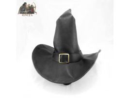 Sombrero piel mago bruja hebilla dumbledore gandalf potter