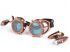 Gafas goggles steampunk con luz