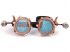 Gafas goggles steampunk con luz