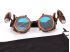 Gafas goggles steampunk con luz
