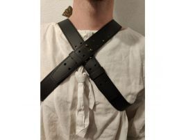 Funda espalda doble dos espadas softcombat acero