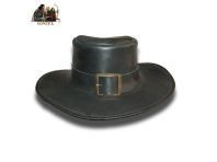 Sombrero de cuero, estilo Solomon Kane