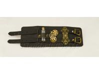 Muñequera de piel steampunk 105