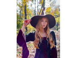 Sombrero gorro puntiagudo bruja mago