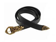 Cinturon medieval vikingo cuero