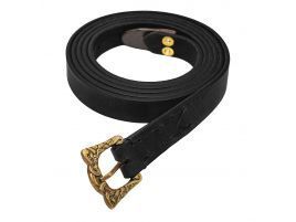 Cinturon vikingo estrecho ornamentado