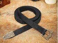 Cinturon vikingo estrecho ornamentado