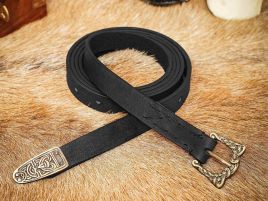 Cinturon vikingo estrecho ornamentado