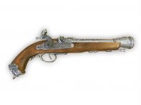Pistola de chispa siglo XVIII (admite fulminantes)