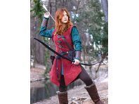 Armadura ligera Albion. Tabardo de serraje femenino