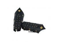 Brazales placas cuero Adiel