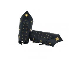 Brazales placas cuero Adiel