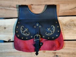 Bolsa piel serraje Witcher
