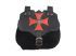 Bolsa de piel riñonera diseño templario