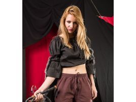 Top blusa ligera medieval