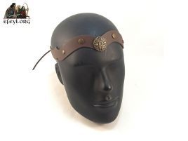 Tiara diadema de piel 9 celta