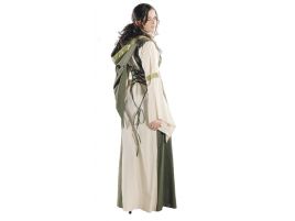 Vestido Hechicera XXL druida medieval disfraz