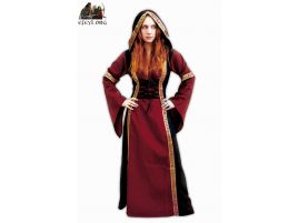 Vestido Hechicera L-XL traje vestido medieval