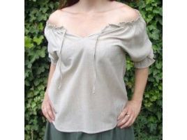 Blusa ligera de manga corta