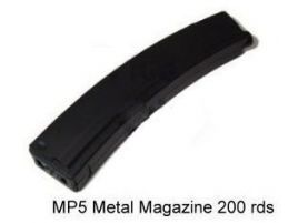z Cargador para MP5.  200 diparos