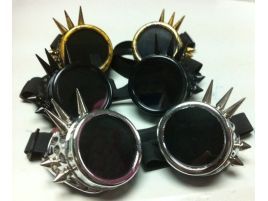 Steampunk heavy goggles, gafas de piloto