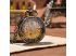 Reloj de bolsillo mecánico estrella de cinco puntas
