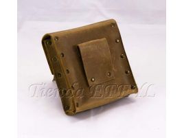 Bolsa de cuero para cinturón steampunk