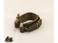 Muñequera de piel steampunk 106