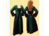 Vestido Festival medieval traje mujer lino algodon