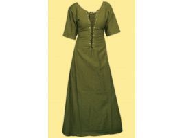 Sobrevestido Lady Frey medieval lino algodon