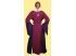 Vestido Medieval Magierin mujer algodon lino