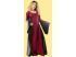 Vestido Medieval Magierin mujer algodon lino