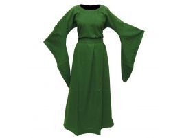 Vestido Medieval Doncella dama lino algodon